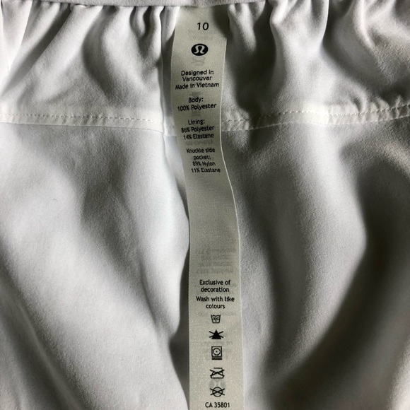 NWT Lululemon Print Flat Front Relaxed Shorts 4.5” Aquila Rhino Grey Multi 10 - Picture 10 of 12